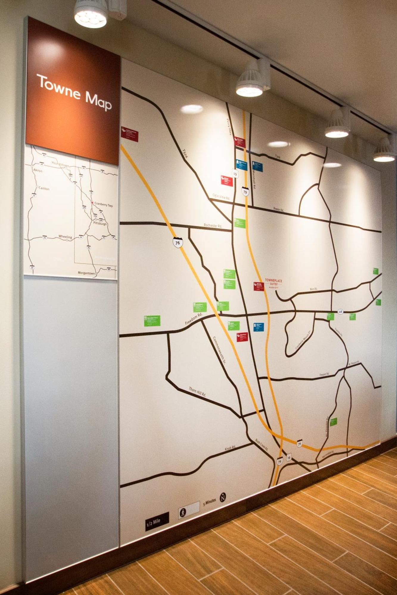 Towneplace Suites By Marriott Pittsburgh קרנברי טאונשיפ מראה חיצוני תמונה