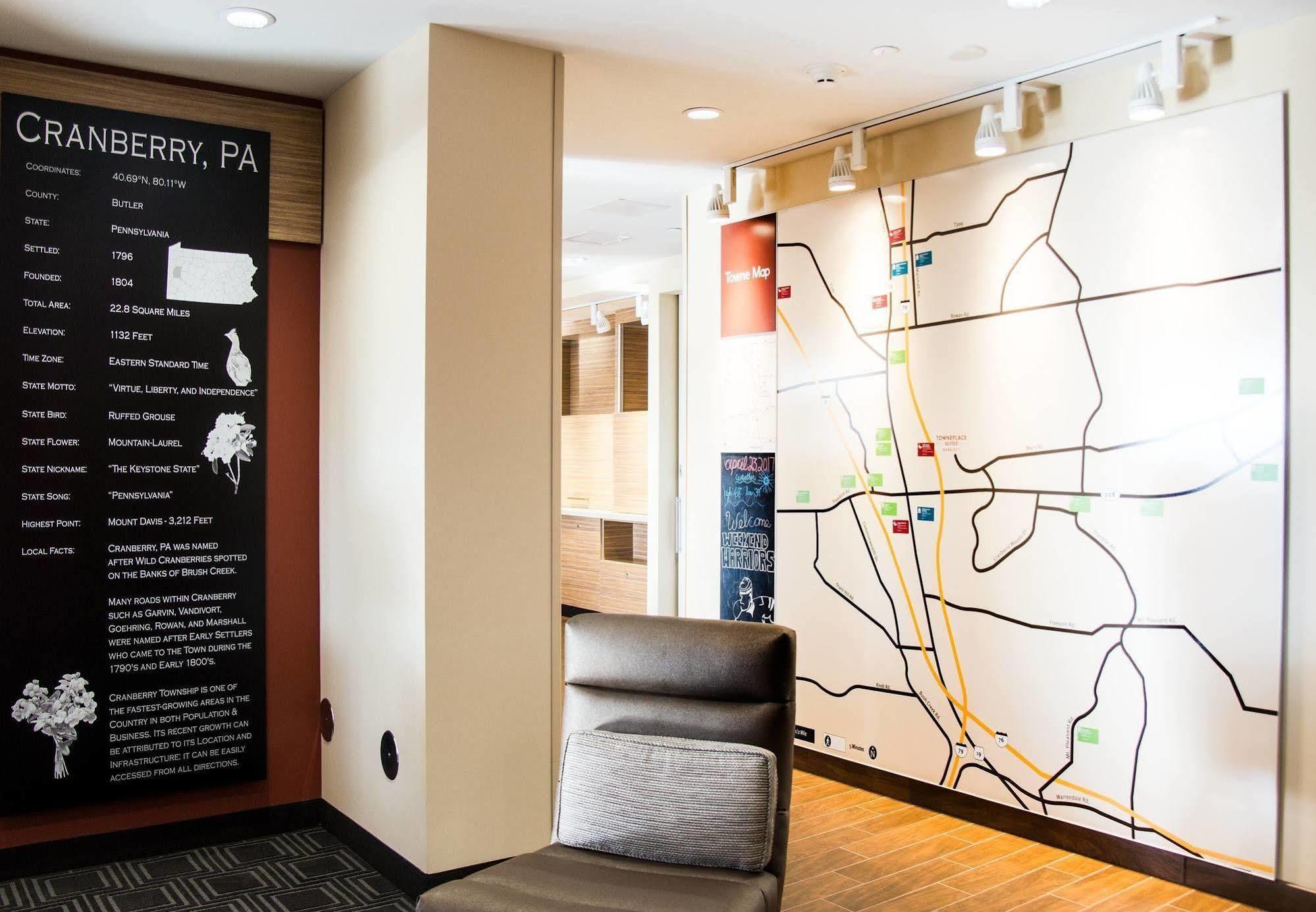 Towneplace Suites By Marriott Pittsburgh קרנברי טאונשיפ מראה חיצוני תמונה